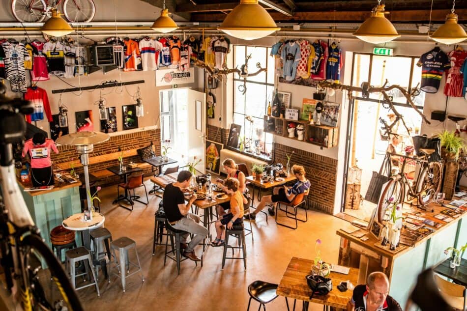 Cyklist in Eindhoven - wielercafes.nl