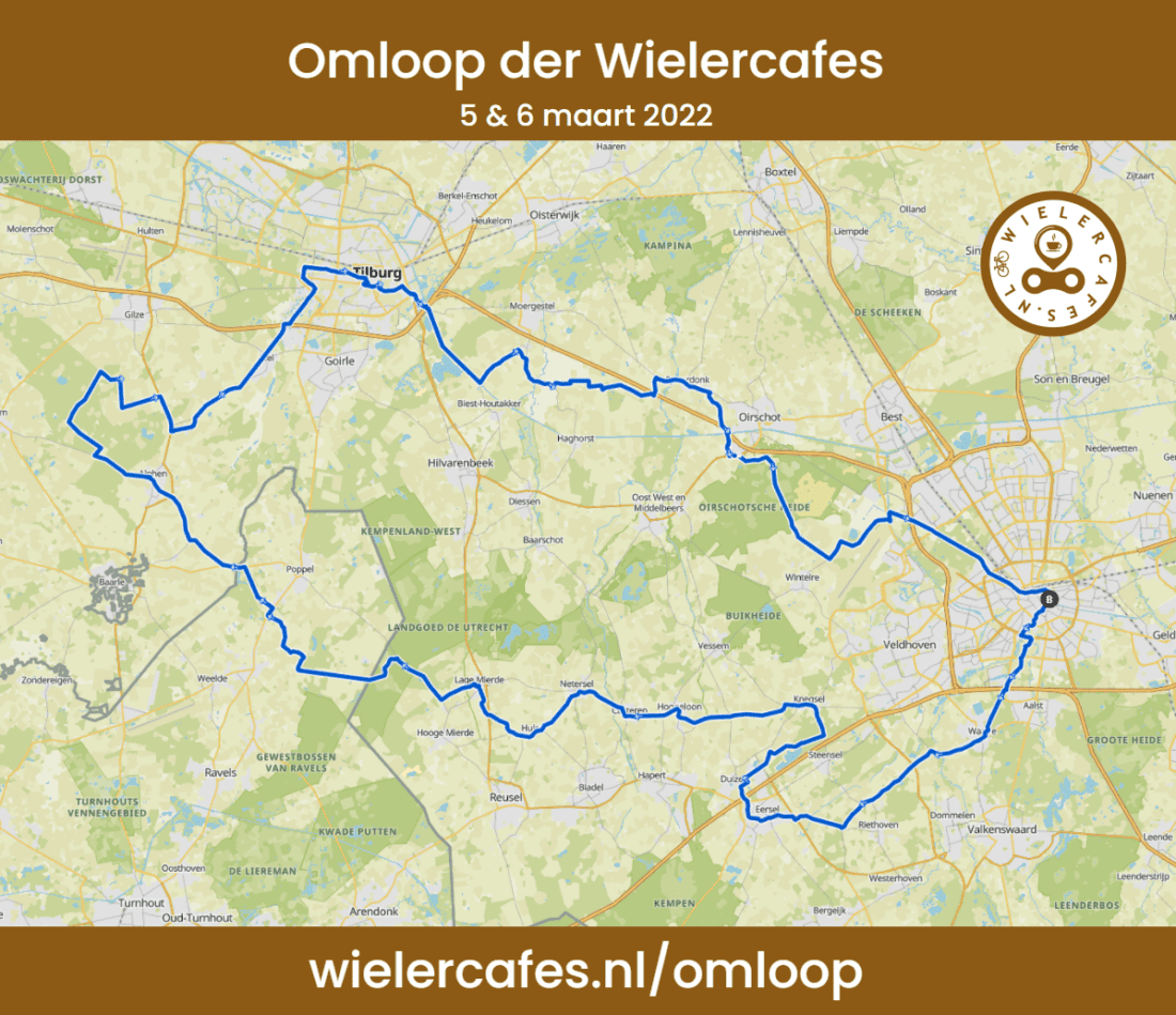 Omloop der Wielercafes 2022 - Cyklist - 130km - wielercafes.nl