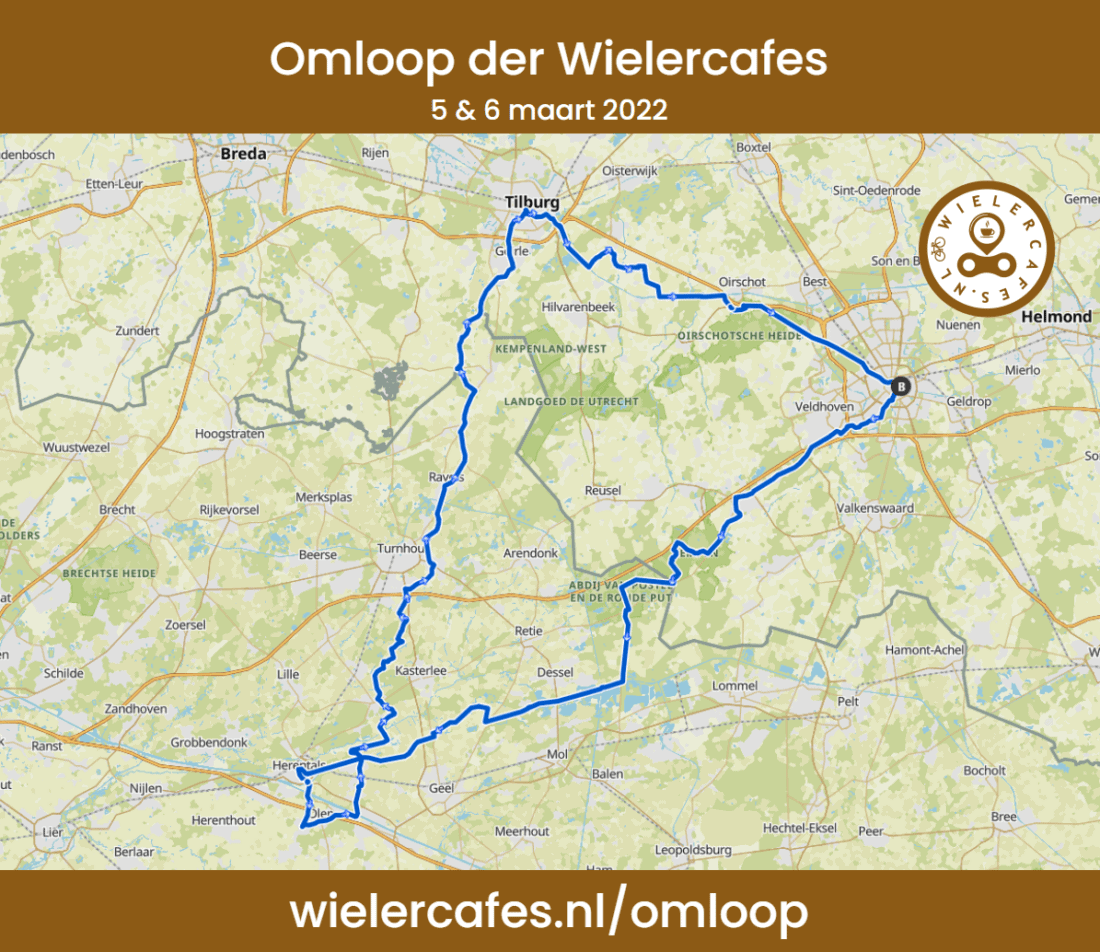 Omloop der Wielercafes 2022 - Cyklist - 175km - wielercafes.nl