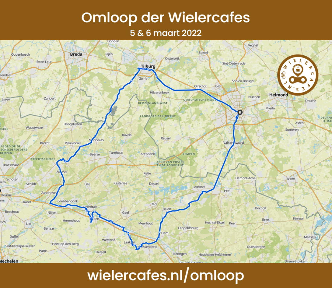 Omloop der Wielercafes 2022 - Cyklist - 200km - wielercafes.nl