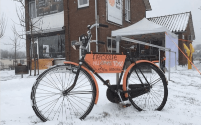 14theRoad in de sneeuw - wielercafes.nl
