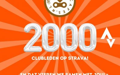 2.000 leden Stravaclub Wielercafes - wielercafes.nl