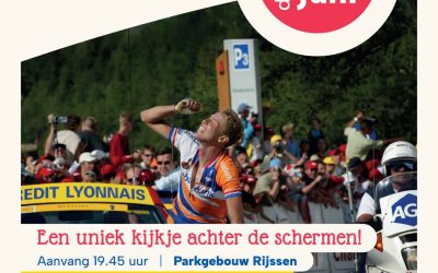 Flyer pop-up wielercafe Rijssen 2025 - wielercafes.nl