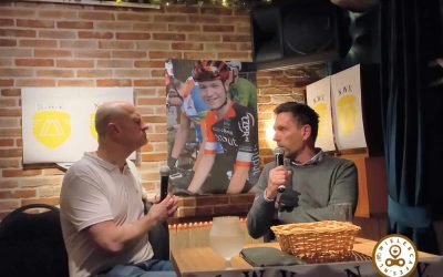 John tijdens pop-up wielercafé - maart 2022 - wielercafes.nl