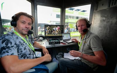 Maarten Ducrot als commentator NOS - wielercafes.nl