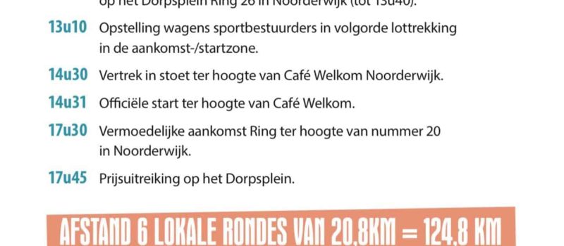 Programma GP yvonne Reynders - wielercafes.be