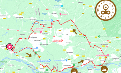 RWG 2023 - route 75 km - Rondje Wielercafes in de Giro - wielercafes.nl