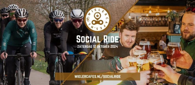Social Ride 2024 - Wielercafes.nl (Header)