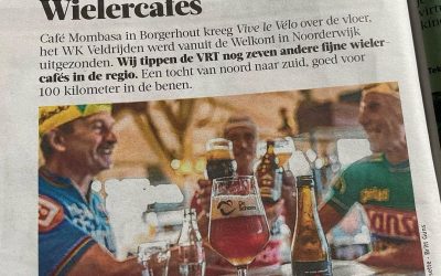 Wielercafés in de Gazet van Antwerpen - wielercafes.be