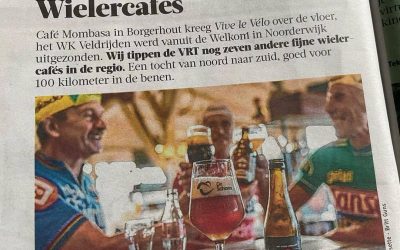 Wielercafés in de Gazet van Antwerpen - wielercafes.be